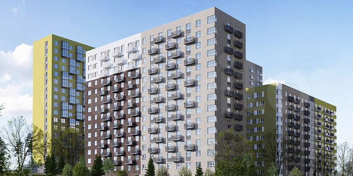 3-к. квартира, 67,6 м², 4/17 эт.