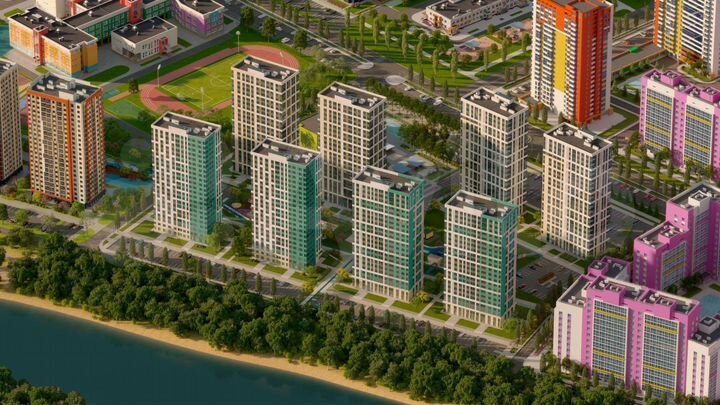 2-к. квартира, 55,5 м², 11/22 эт.