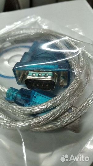 Кабель USB A COM port 9pin интерфейс RS-232
