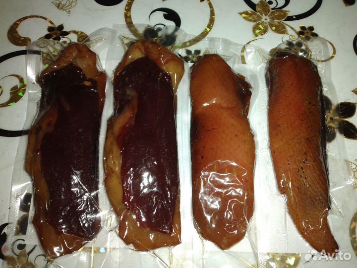 Деликатес Вяленая утиная грудка. вяленое мясо