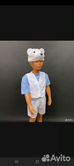 Новогодний костюм мишка