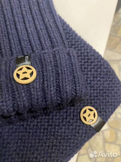 Комплект шапка и снуд для мальчика