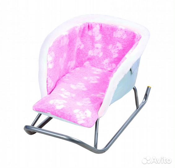 Сиденье для санок меховое универсальное сс2-2