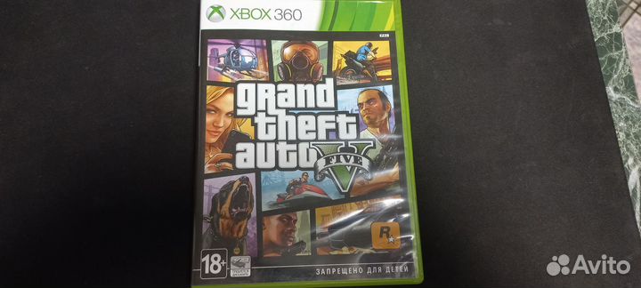 Диски на xbox 360 gta 5