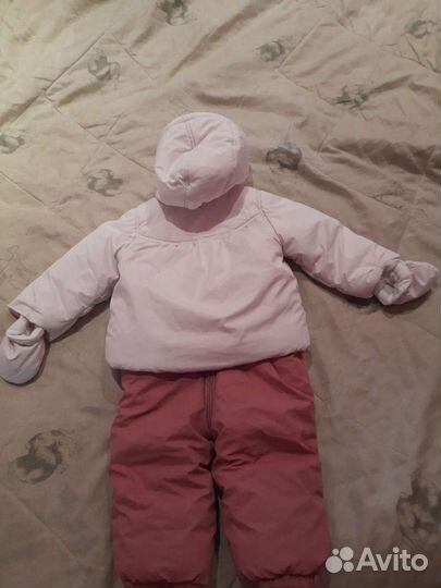 Куртка и полукомбинезон для девочки