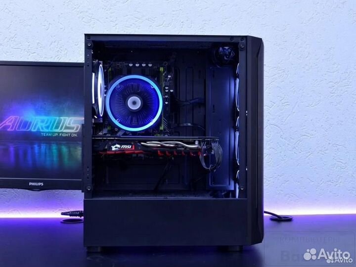 Игровой Пк Ryzen 3/ Gtx 1080 Ti/ 20Gb/ 256Gb Ssd