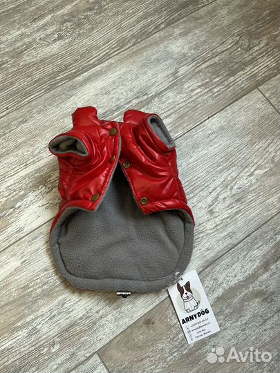 Куртка для собак мелких пород и кошек, поводок 3 м