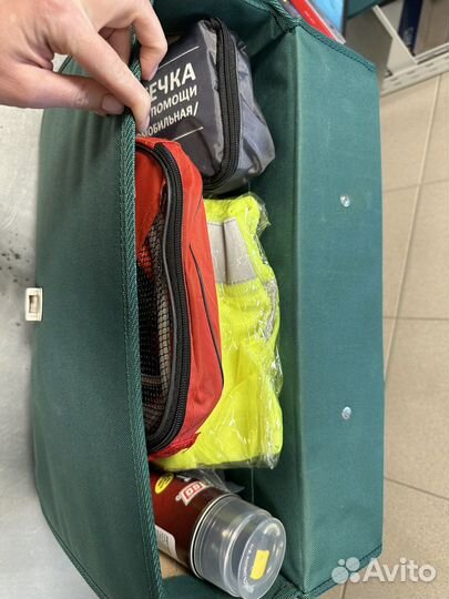 Набор автомобилиста с усиленным тросом (9т) Major