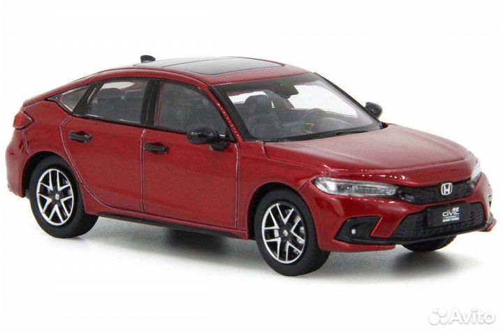 Модель Honda Civic Hatchback 2023 1/43 Paudi Model
