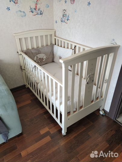 Кроватка и комод детские Erbesi (Италия)