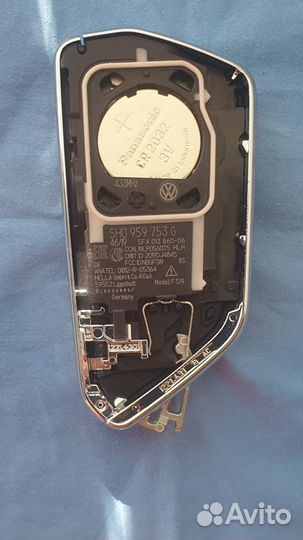 Ключ зажигания голф 8