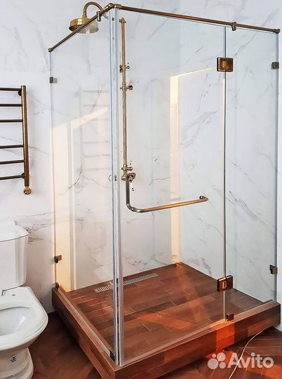 Душевая кабина из каленого 8 мм стекла Pilkington