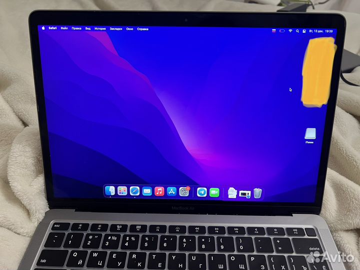 Apple macbook air 13 2020 m1 8gb 256 grey