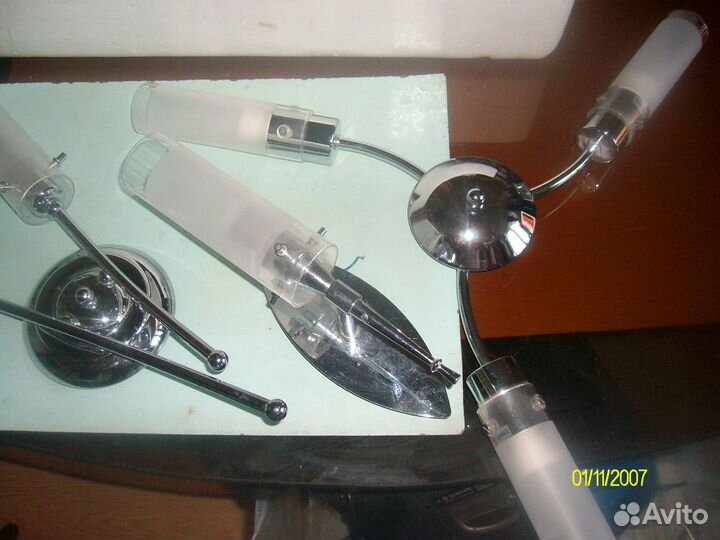 Потолочная люстра на 3 лампы