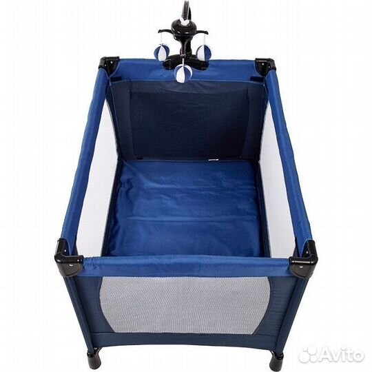 Манеж-кровать selby синий