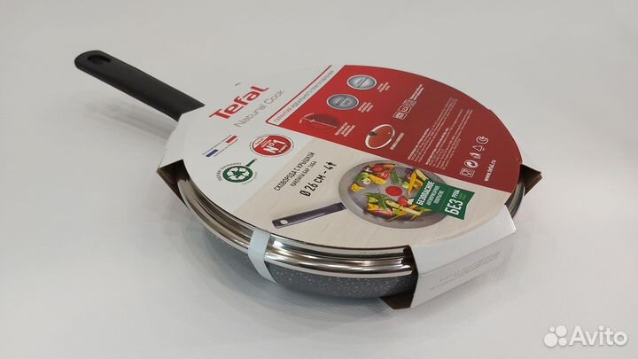 Сковорода с крышкой Tefal Natural Cook 26 см