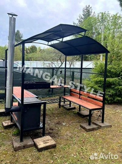 Мангал лофт