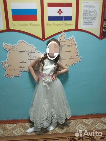 Платье на выпускной в детский сад 128