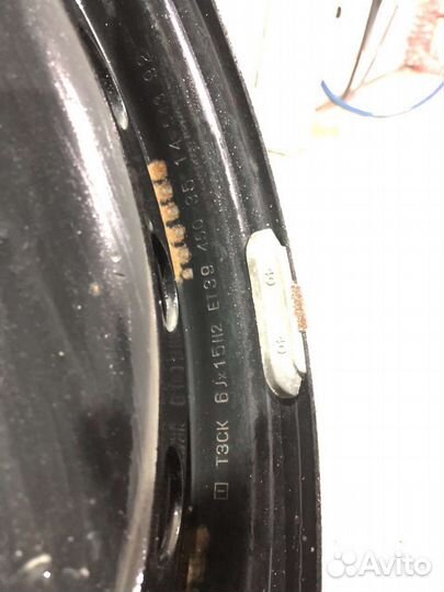 Диски штампованные r15