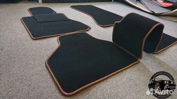 Автоковрики для BMW 7 серии e65, чёрные