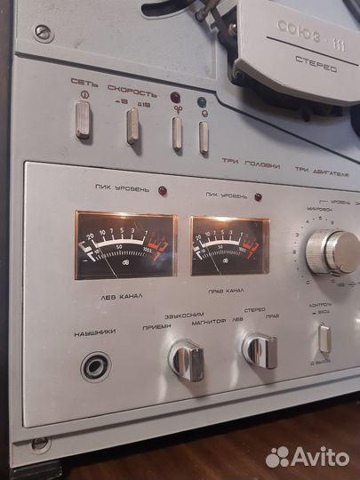 Катушечный магнитофон Союз мк-110С-1