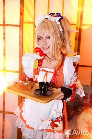 Костюмы косплей геншин Ёимия мейд