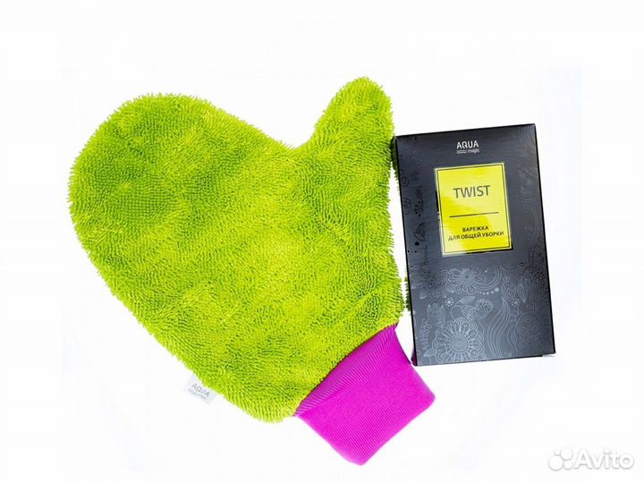 Варежка для общей уборки aquamagic Twist Гринвей
