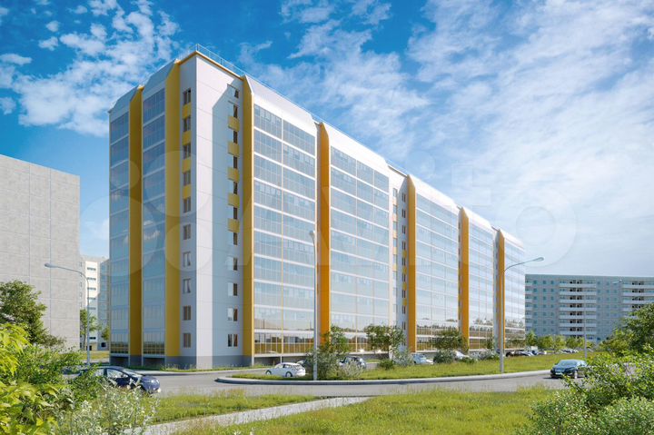 2-к. квартира, 65 м², 1/10 эт.