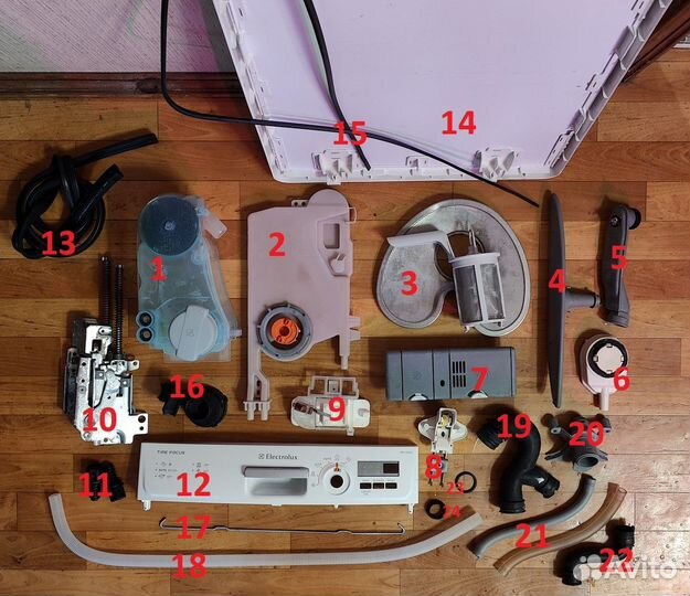 Запчасти посудомоечной машины Electrolux ESF4S030