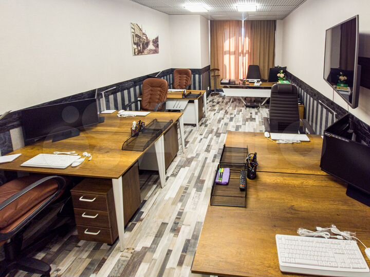 Уникальный офис для команды из 8 сотрудников