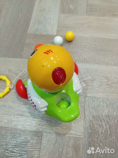 Интерактивная каталка Уточка