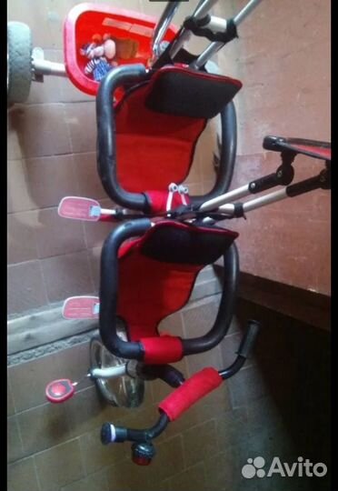 Велосипед для двойни или погодок