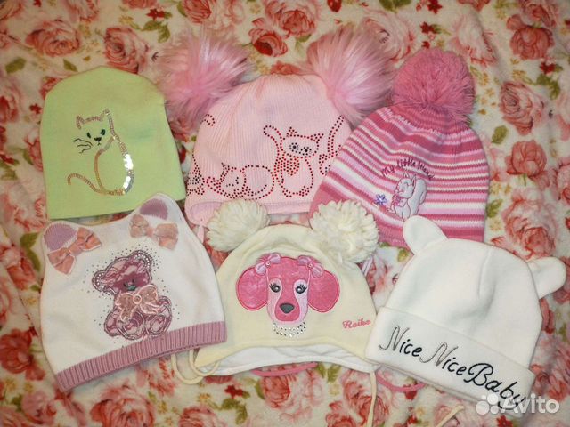 Шапки детские зимние и осень/весна