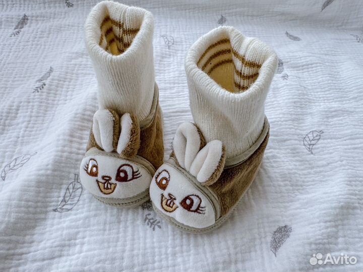 Пинетки теплые