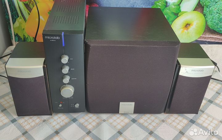 Колонки + Сабвуфер Microlab A-6612