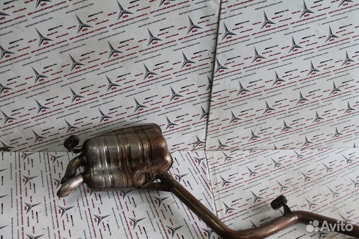 Глушитель w211 OM646 mercedes рестайл