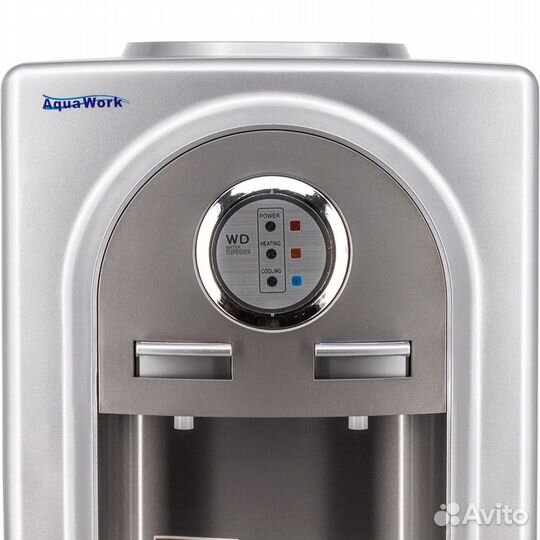 Напольный Кулер для воды Aqua Work 5-VB серебро