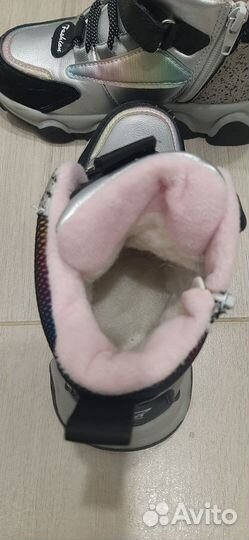 Ботинки зимние для девочки 29 размер