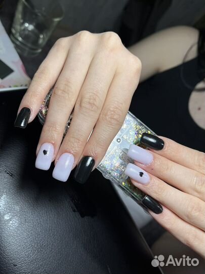 Модель на наращивание и гель - лак