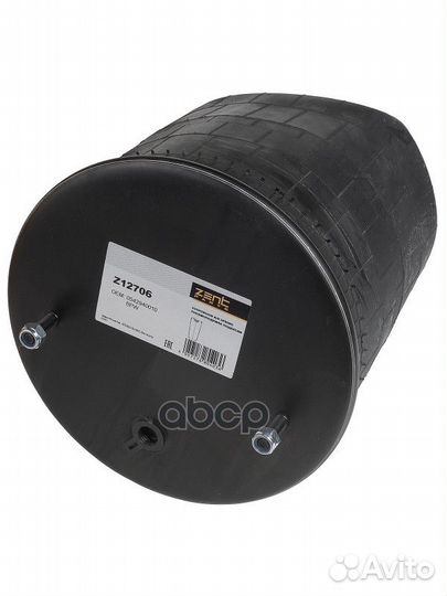 Z12706 пневмопод.без стак. h520 2шп.M12смещ.25