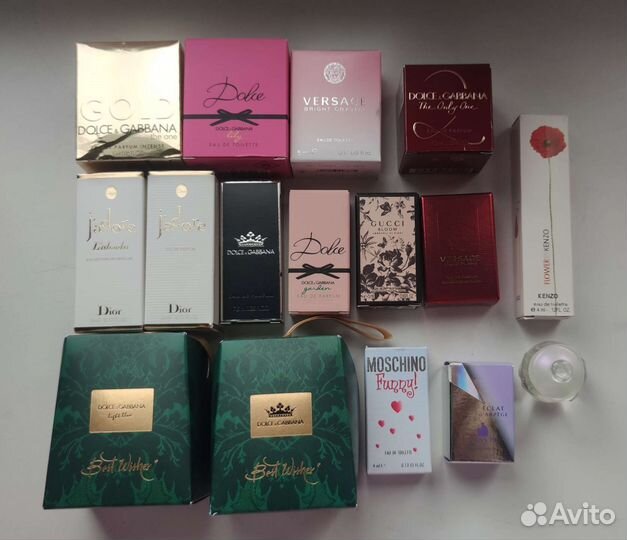 Миниатюры парфюмерии