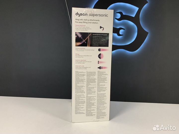 Фен Dyson Supersonic HD07 Black