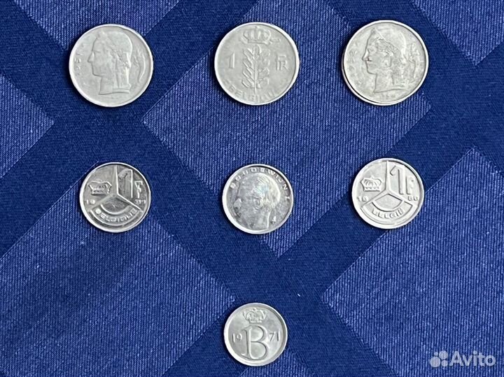 Монеты Бельгии