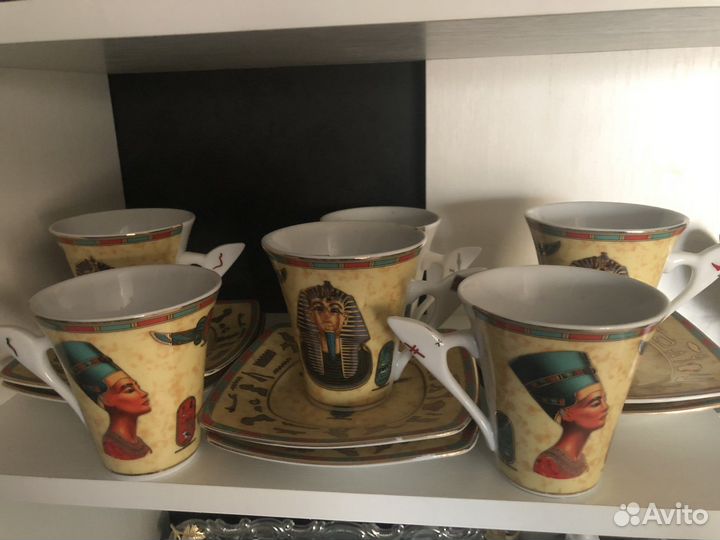 Кофейный сервиз новый из Египта