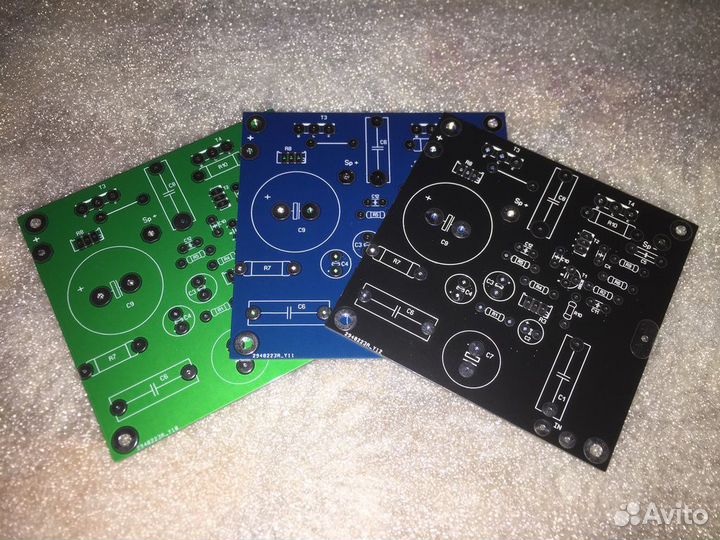 Печатные платы для усилителя класса А - JLH 1969