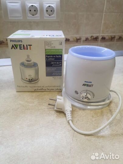 Подогреватель новый для бутылочек philips Avent