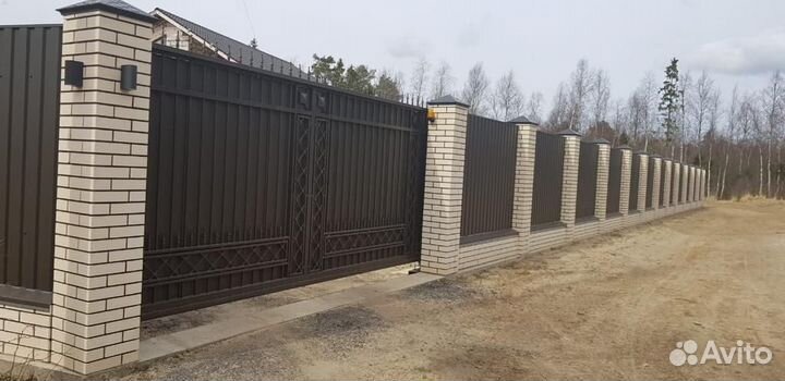 Ворота под ключ