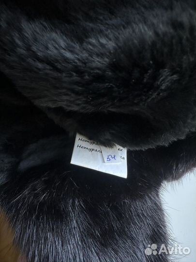 Меховая шапка детская