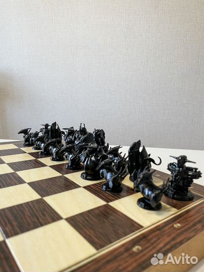 Шахматы ручной работы Dota 2