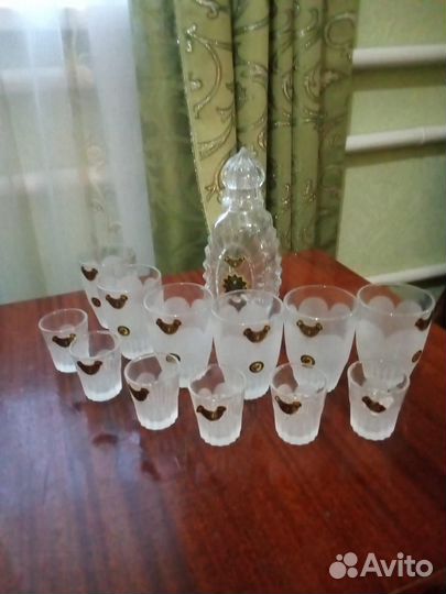 Стаканы рюмки графин Зайдите в профиль